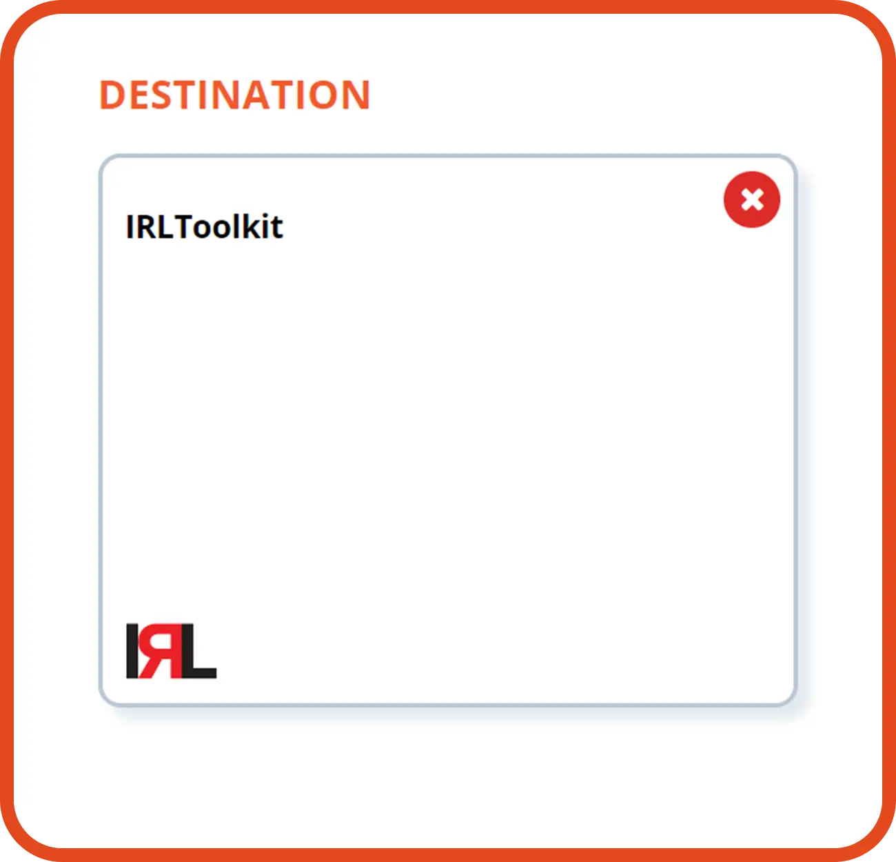 IRLToolkit Destinations